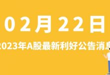 2月22日| A股仕净科技、中达安、壹石通、科达利等最新利好公告消息-小李财经视角