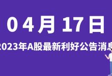 4月17日| A股卓然股份、福莱特、贵州茅台、星云股份等最新利好公告消息-小李财经视角