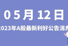 5月12日| A股启迪设计、ST交投、中创环保、荣信文化等最新利好公告消息-小李财经视角