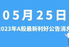 5月25日| A股金冠股份、宏润建设、硕贝德、晶科能源等最新利好公告消息-小李财经视角